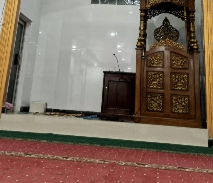 Masjid Jamie At-Taubah Tampak Depan